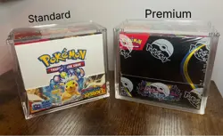 Pokemon TCG Booster Box Acrylic Case 🇬🇧 (Round Edges.Stong Magnets.8mm THICK) - Image 2