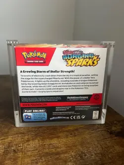 Pokemon TCG Booster Box Acrylic Case 🇬🇧 (Round Edges.Stong Magnets.8mm THICK) - Image 4
