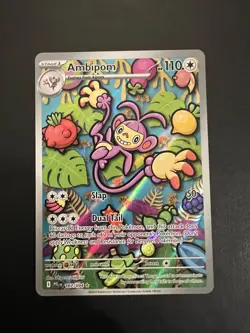 Pokemon TCG Ambipom 107/094 Illustration Rare Phantasmal Flames NM/M - Image 1