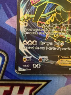 Pokemon Rayquaza EX Ultra Rare Full Art Holo Card Roaring Skies 104/108 - Image 5