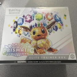Pokemon Scarlet & Violet Prismatic Evolutions Elite Trainer Box ETB - New/Sealed - Image 1
