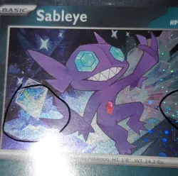Pokemon🔥 2xswirl🌀 Sableye Cosmos Holo 136/193 70 HP Eng - Image 3
