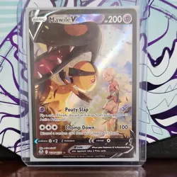 Pokemon TCG Mawile V TG17/TG30 Silver Tempest Holo Ultra Rare V Basic 200 HP - Image 1