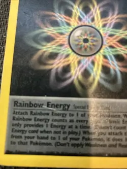 Pokemon TCG - Rainbow Energy - Non Holo - Rare - Team Rocket - 80/82 - Mp- - Image 2