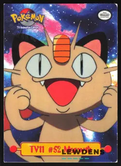 Mewoth - TV11 - Pokemon Topps Series 1 Puzzle Bottom Left - TV - US MP1 - Image 1