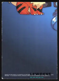 Mewoth - TV11 - Pokemon Topps Series 1 Puzzle Bottom Left - TV - US MP1 - Image 2