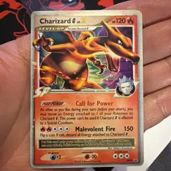 Pokemon TCG Charizard LV X Holo Black Star Promo NMLP DP45 - Image 1