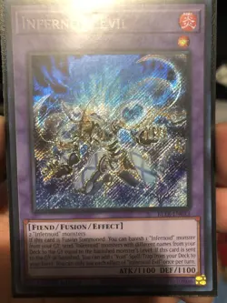 YUGIOH! Infernoid Evil BLTR-EN013 Secret Rare 1st Edition NM - Image 2