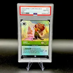 Disney Lorcana Fabled EPIC Goofy Set For Adventure PSA 10 Gem Mint! - Image 1