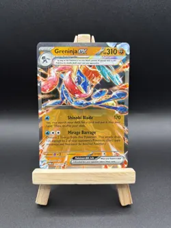 Pokemon TCG Greninja EX SV-Twilight Masquerade Holo Double Rare Card 106/167 - Image 1