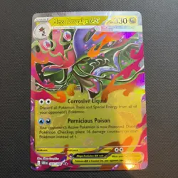 Mega Dragalge ex 065/086 Me04: Chaos Rising Holo Pokemon card TCG - Image 1