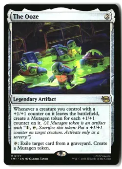 MTG The Ooze [TMT - 177] NM 7-9 - Image 1