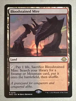 MTG / Bloodstained Mire / MH3 / #216 / Regular / Rare / NM - Image 1
