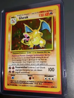 Pokemon 1999 Charizard Base Set 4/102 Near Mint German - Image 2