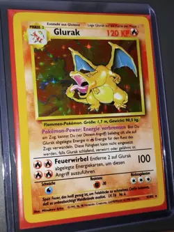 Pokemon 1999 Charizard Base Set 4/102 Near Mint German - Image 3
