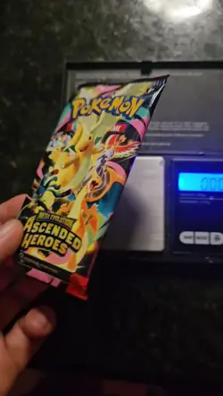 Pokemon Ascended Heroes Heavy 23G+ "GOD PACKU" Sealed Booster Pack! - Image 2