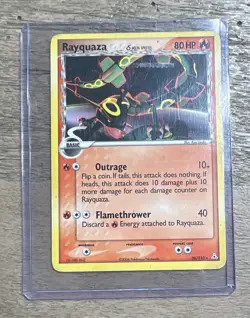 Pokemon Rayquaza Delta Species 26/110 Holon Phantoms Rare 2006 80 HP - Image 1