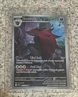 Pokemon TCG Zoroark 143/086 Sv: White Flare Holo Illustration Rare NM/M - Image 3