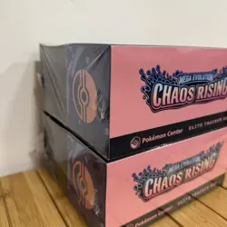 2x Pokemon Centre Chaos Rising Elite Trainer Box ETB - Brand New Pokemon TCG - Image 3