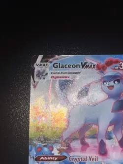 Pokemon TCG Glaceon VMAX Alternate Art 209/203 Evolving Skies NM - Image 4
