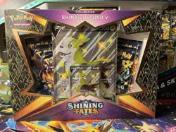 Pokemon Shining Fates Sealed Boltund V Collection Box - Image 1