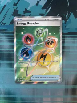 Energy Recycler 108/088 Pokemon Perfect Order Trainer Full Art Holo - Image 1