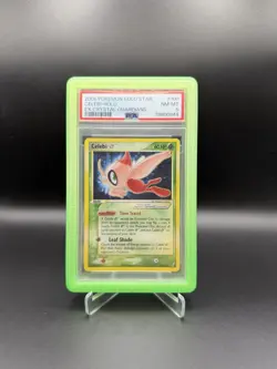 Pokemon Cards Celebi Gold Star 100/100 Crystal Guardians PSA 8 NM-MT - Image 1