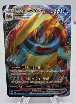 Drednaw Vmax 015/073 Champions Path Ultra Rare Full Art Holo Pokemon Card NM - Image 1