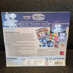 Pokemon Chilling Reign Elite Trainer Box Ice Rider Calyrex Factory Sealed ETB - Image 2