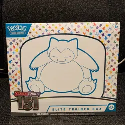 Pokemon Scarlet and Violet 151 Elite Trainer Box | Small Rip, See Description - Image 1