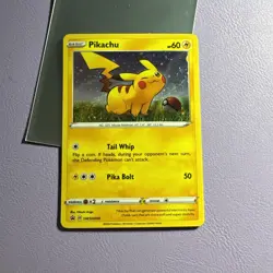 Pikachu HOLO SWSH039 Promo Pokemon Card TCG NM HOLO 2020 - Image 1