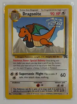 Dragonite Pokemon Black Star Promo WB Movie Promo - Image 1