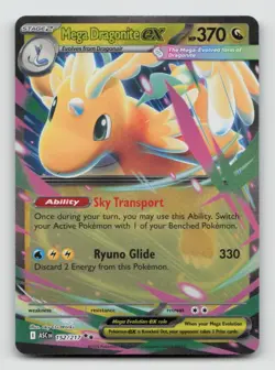 MEGA DRAGONITE EX 152/217 Double Rare Holo Pokemon ASCENDED HEROES - Image 1