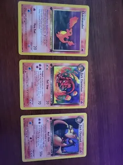 Pokemon Dark Charizard 1st Edition Non-holo Excellent 21/82 NM Evolution Set - Image 1