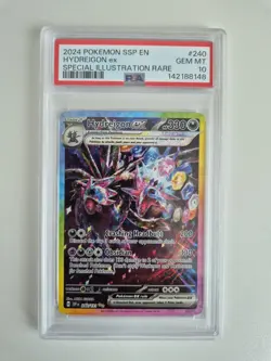 PSA 10 Hydreigon ex 240/191 Surging Sparks SIR Ultra Rare Pokemon GEM MINT - Image 1