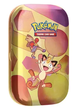 Pokemon 151 Mini Tin [Hitmonchan & Meowth] - SV: Scarlet & Violet - NEW/Sealed - Image 1