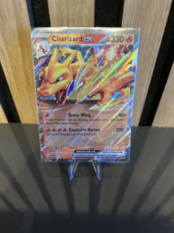 Pokemon TCG Charizard ex 161 black star promo - Image 1