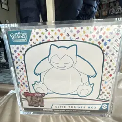 Pokemon Scarlet & Violet 151 Elite Trainer Box Booster Promo Snorlax - Image 1
