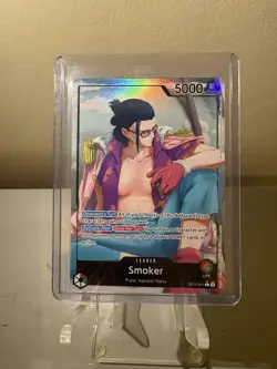 One Piece CCG Smoker Leader OP10-001 - Image 1