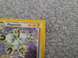 Pokemon TCG Trading Card Game Fossil Magneton Holo 11/62 - Image 3