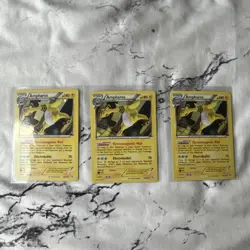 Pokemon Ampharos 3 Card Lot Rare Blister Promo Clean - Image 1