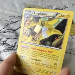Pokemon Ampharos 3 Card Lot Rare Blister Promo Clean - Image 2