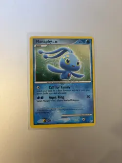 Manaphy 4/12 - Manaphy theme deck - Diamond & Pearl - Holo - Pokemon Card - LP - Image 1