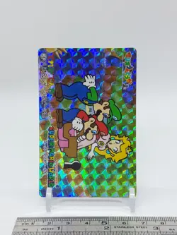 Mario & Luigi & Princess Peach SuperMario World Card Holo BANPRESTO Nintendo - Image 3