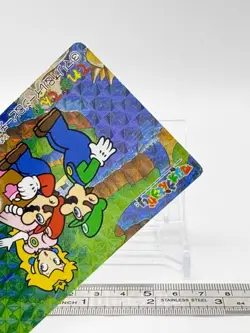 Mario & Luigi & Princess Peach SuperMario World Card Holo BANPRESTO Nintendo - Image 4