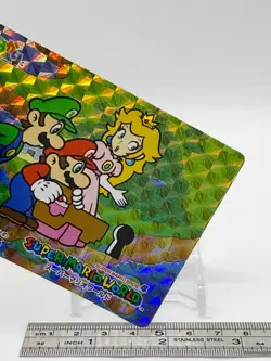 Mario & Luigi & Princess Peach SuperMario World Card Holo BANPRESTO Nintendo - Image 5