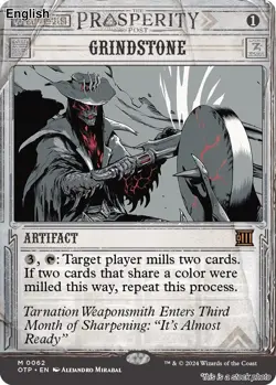 Grindstone EN [OTP - 62] - NM TCG MTG - Image 1