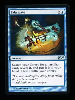 * * 1x Fabricate x1 * * M10 MTG Close to NM Near Mint - Image 1