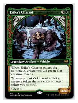 Esika's Chariot (Showcase) R Kaldheim 315 NM - Image 1
