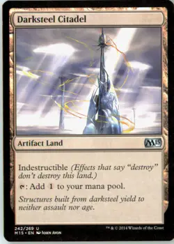 Darksteel Citadel 242 Uncommon Magic 2015 (M15) Near Mint - Image 2